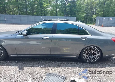 2017 Mercedes-Benz S 550 4Matic из США, поврежденный, VIN WDDUG8FB8HA326046